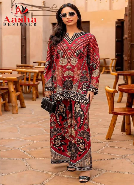Aasha Turkis Vol 9 Modal Satin Printed Co Ord Set Wholesale Market In Surat
